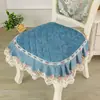 Almofadas para Mesa de Jantar e Cadeiras Estilo Europeu, Novas Almofadas de Assento de Inverno, Almofadas Ampliadas para Cadeiras de Jantar de Casa e Restaurante, Capas para Bancos