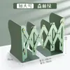 Soporte retráctil para libros Estantería grande con portalápices Estudiantes de secundaria Estante de almacenamiento de libros para escritorio Soporte para libros con panel plegable fijo