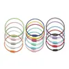 Acessórios para Chaveiro DIY Argola de Arame Chaveiro Colorido Doce de Verão Chaveiro de Corda Colorida Grande Varejo e Atacado