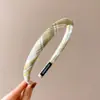 Diadema trenzada retorcida para mujer, nuevo estilo 2026, adecuada para uso diario, pinza para el cabello, diadema, nuevo accesorio para el cabello para lavarse la cara