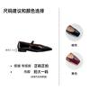 Zapatos de Salón Individuales para Mujer de Cuero Genuino Dongguan Original de Alta Calidad, Zapatos Mary Jane de Tira, Boca Baja y Punta Cuadrada, Zapatos de Trabajo