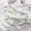 Nova Classe A algodão de bebê feminino cueca de cintura cor sólida simples e confortável algodão respirável entrepernas shorts triângulo atacado