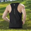Camiseta Deportiva de Fitness Chaleco de Running Verano Nuevo para Hombre Secado Rápido Profesional Maratón Hombro Estrecho Superior Sin Mangas Ropa