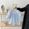 Roupas de Bebê de Manga Longa para Primavera e Outono Liquidação pela Metade do Preço Outfits de Irmã Macacão Vestido