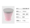 Vaso de agua plegable de silicona grado alimenticio deportes al aire libre 450ml vaso de agua portátil botella de agua plegable de silicona utensilios para beber