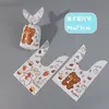 Sacos de Embalagem de Doces com Orelhas de Coelho Desenho Animado Sacos de Embalagem de Alimentos Atacado Sacos com Cordão para Chocolates Biscoitos Lanches