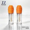 Pedido Jinze: Botella Redonda con Tapa Irregular, Sin Cadena/Se Puede Colgar con Cadena, Varilla de Pincel Gruesa, Tubo de Brillo de Labios Moldeado por Inyección, Materiales de Empaque