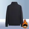Conjunto esportivo masculino com cardigã, algodão grosso respirável para outono e inverno, corte solto, tamanhos grandes, moletom casual
