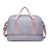 Bolsa de viagem de curta distância Bolsa de armazenamento feminina Grande capacidade Separação seca e molhada Bolsa de natação Bolsa de ginástica Bagagem Oxford Bolsa