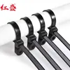 Hongsheng Hss Venta Directa de Fábrica Abrazaderas para Cables de Cabeza Fija Abrazaderas para Cables de Nylon Auto-Bloqueantes Abrazaderas para Cables Resistentes a Altas Temperaturas
