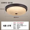 Nueva Lámpara de Techo China Lámpara de Pasillo Americana Puerta de Cristal Pasillo Dormitorio Balcón Exterior Inducción Exterior Lámpara de Jardín