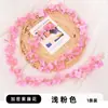 Enredaderas Simuladas de Flor de Cerezo Envolviendo el Tejado y las Escaleras, 135 Cabezas de Flor, Enredaderas de Flores Artificiales de Plástico para Decoración