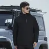 Chaqueta de concha dura a prueba de viento e impermeable para otoño e invierno 2026 para mujer, diseño tres en uno con forro polar, adecuada para senderismo y montañismo, también disponible para hombres