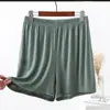 Shorts Deportivos de Algodón para Mujer de Verano, Tallas Grandes, Pantalones Casuales para Casa, Corte Holgado, Pierna Ancha, Pantalones para Dormir que se Pueden Usar Afuera