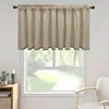 Fabricante Transfronterizo Amazon Pastoral Lino Grueso Cortina de Medio Poste Bolsillo Cortina a Prueba de Polvo Cortina de Puerta de Gabinete Cortina para Ventana Pequeña Cortina Corta