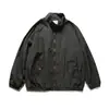 Jaqueta Harrington Casual Retro Americana Tendência Origteen Gola Alta Roupa de Trabalho Masculina Jaqueta Solta Top 2203