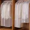 Funda de Polvo para Ropa Tridimensional Abrigo Traje Chaqueta de Plumas Funda de Polvo para Ropa Bolsa de Polvo Transparente Funda para Ropa para Uso en el Hogar