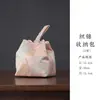Bolsa de almacenamiento para juegos de té de viaje al aire libre, para el hogar, taza exprés, portátil, para una tetera, dos tazas de té, caja de almacenamiento