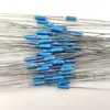 Azul cielo 1/4W 0.25W DALE audiófilo alta precisión película metálica con terminales resistor multi-especificación
