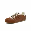 Zapatillas de entrenamiento retro alemanas para mujer 2026 otoño nuevo versátil Meilade fáciles de poner sin cordones suela blanda casual zapatos individuales para mujer de moda