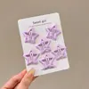 Pinzas de Pelo de Estrellas de Lunares de Colores para Niños, Pinzas BB para Flequillo y Cabello Suelto, Pasadores para Niñas y Bebés, Suaves con el Cabello, Pequeños Accesorios para el Cabello