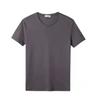 Camiseta de Manga Corta para Hombre Color Sólido Lisa Negra Totalmente Negra Totalmente Blanca Camiseta Simple Verano Blanco Puro Camiseta Top Media Manga