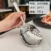 Juego de Cucharas de Servir Acero Inoxidable 304 Estilo Coreano para Uso en Cocina, Engrosado, Incluye Cuchara para Arroz y Cuchara Coladora para Servir en Comunidad