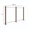 Perchero de pie de acero inoxidable plateado cepillado, Perchero de pared, Perchero para tienda de ropa de hombre y mujer, Colgador para tienda de ropa