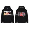 Sudadera con capucha y estampado de letras de estrella de planeta roto de estilo europeo y americano al por mayor, chaqueta de moda de alta calle