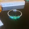 Pulsera Apilable de Lujo Ligero Estilo Celebridad con Circonita de Diamante Completa Brillante para Mujer, Nicho Exquisita Elegante, Nueva Tendencia 2025