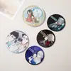 Decoração de Display de Areia Líquida Acrílica, Mercadoria de Celebridade de Anime, Periférico 2D, Crachá de Mahjong, Bloco de Cartão Transparente, Feito Sob Medida
