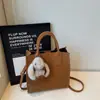 2025 Nueva Bolsa Tote de Invierno para Mujer Bolsa de Gran Capacidad Moda Simple Casual Cotidiana para Viajar Bolso Cruzado de Mano