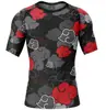 Verano 2024 Nuevo Comercio Exterior Europa y América Amazon Poceli Elfo Sueño Camiseta de Manga Corta Estampada Cuello Redondo Ropa de Fitness