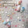 Zm Nuevas Pegatinas para Uñas con Forma de Estrella de Mar en Relieve Pegatinas Oceánicas Populares DIY Coloridas Personalizadas para Uñas 25