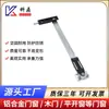 Suporte de vento estilo europeu ponte quebrada alumínio suporte de vento duas articulações aço inoxidável suporte de vento limitador de janela de abrir dobradiça acessórios para portas e janelas
