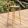 Banqueta Tendência Colorida Casa Banqueta Alta Cadeira de Bar Nórdico Leve Designer Exterior Moderno Simples Lazer