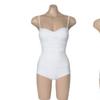 Nuevo Traje de Baño Sexy Coreano de Moda de Cintura Alta Ajustado Triangular de Una Pieza para Mujer Traje de Baño de Spa Bikini de Playa