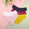Calcinhas Femininas Sem Costura Cavas Baixas Vazadas Malha Respirável Calcinhas Femininas Amigas da Pele Calcinhas de Renda Sexy Femininas