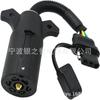 Cable convertidor de 4 a 7 pines para coche americano con soporte conector UA1701K cable de alimentación para remolque de 4 vías