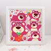Sanrio Pintura Diamante Doraemon Infantil Artesanal DIY Adesivo Diamante Bob Esponja Pintura Diamante Completo Alvenaria Atacado