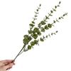 Planta Artificial de Eucalipto de Múltiples Cabezas de Plástico para Boda Plantas Verdes Artificiales Ramas Falsas Coloridas Modelo de Habitación de Hotel Dropshipping