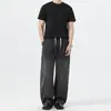 Ropa para Hombre Casa de Arce / Jeans Curvos Nostálgicos Retro para Hombre 2026 Verano Nuevos Holgados Estilo High Street Americano Pantalones de Pierna Ancha