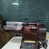 Precio de fábrica con descuento al por mayor polvo de cola amarilla máquina encoladora/máquina para aplicar cola/máquina rodillo de cola máquina encoladora para cuero cartón bolso