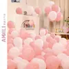 Balões Macaron de 10 polegadas para Crianças Espessados Decoração de Cena de Aniversário Suprimentos Decoração de Casamento Balões de Látex à Prova de Explosão