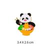 Lembrança de Viagem Sichuan Chengdu Chongqing Criativa Panela Quente Fofa Tendência Nacional Panda Gigante Ímã de Geladeira Adesivo Magnético