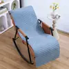 Mecedora Universal para Cuatro Estaciones, Sillón Reclinable, Cojín y Respaldo, Colchoneta Integrada para Siestas, Silla Engrosada, Funda de Cojín para Silla Perezosa
