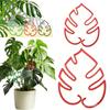 Varilla de soporte de bambú para tortuga, soporte antirretorno, soporte de resorte, pluma plegable de marco fijo, jardinería, maceta, soporte para flores, hidroponía, tallo de flor