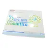 Caja de embalaje de polvo de champiñones Caja de regalo de pegamento floral de nido de pájaro para comercio exterior fabricante Caja de cartón blanco con boca rasgable Cartón personalizado