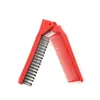 Peine Plegable Conveniente Accesorios para el Cabello Pequeño Portátil Línea de Distribución para Peinar el Cabello Artefacto para Peinar para Mujeres Especial Antiestático Venta al por Mayor