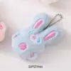 Colgante de Conejo Rico Lindo Bolso de Peluche de Conejo Rico Muñeco Colgante Pequeño Broche de Muñeca Accesorios para Ropa DIY